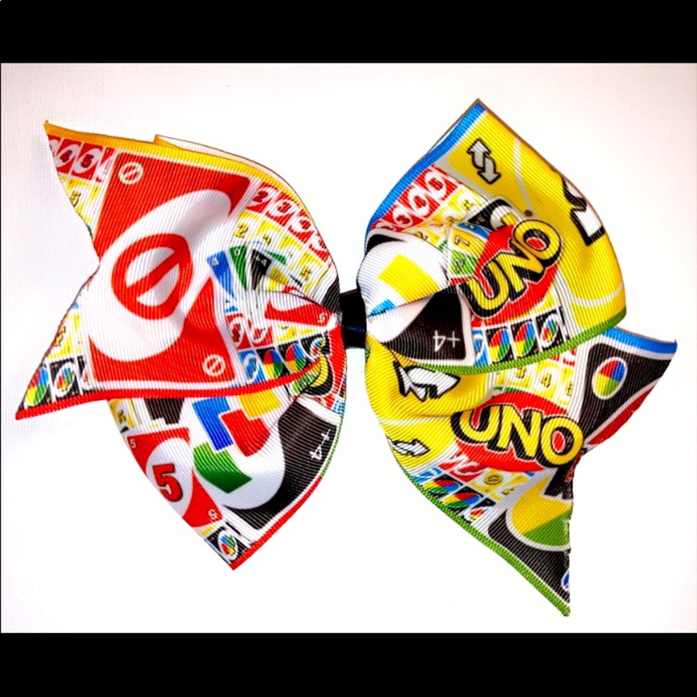Large Uno Bow ✨FREE SHIPPING ON 5+ BOWS✨